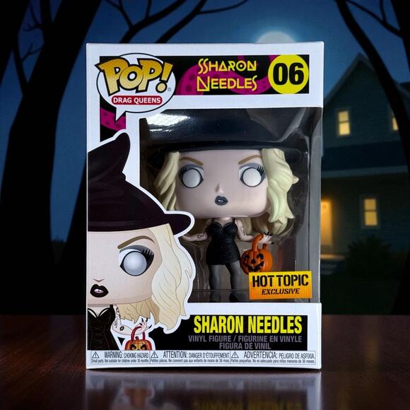 Funko Pop Unopened Sharon Needles 06 Hot Topic Exclusive Drag Queen Rupaul - Picture 1 of 6